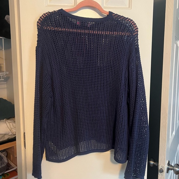 NWT Edikted Sweater Blue Star - Picture 2 of 2